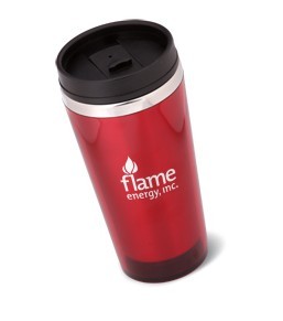 Translucent travel mug